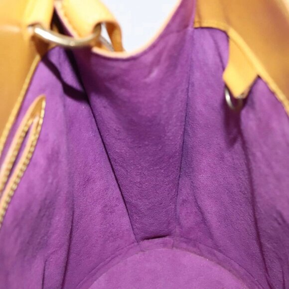 LOUIS VUITTON Epi Cluny Shoulder Bag Yellow LV Auth - Picture 13 of 16